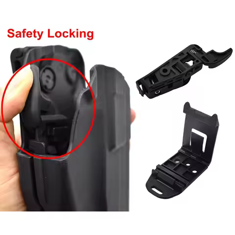 579 Gun Holster Belt Clips Gun Holder Safety Locking for Pistol Case For GL 17WALTHER PPQ M2 9/40 HK