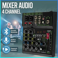 COD CYMIC USB Audio Mixer Bluetooth Karaoke 4 Channel 99 DSP Effects - LM4-DSP / Mixer audio profesi
