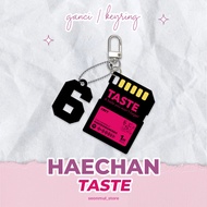 GANTUNGAN HAECHAN TASTE KEYCHAIN / HAECHANAHCEAH CRZY KEYCHAIN / NCT KEYRING KEYCHAIN