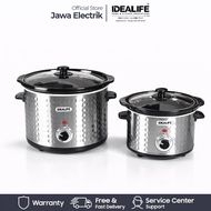 Idealife Slow Cooker Premium Idealife Il 325 Idealife Il 350 - Capacity 2.5 Liters - 5 Liters