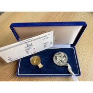 Malaysia Coin - 1989 Commonwealth Heads of Government Meeting CHOGM 5&25 Ringgit Proof Coin Set of 2