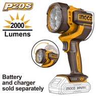 INGCO 20V LI-ION WORK LAMP 22.5W 2000 LUMENS CWLI2088