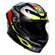 AGV K6 S ERAZER BLACK/RED/YELLOW FLUO E2206 AGV K6S Full Face Helmet