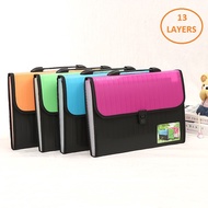A4 Letter Size Accordion File Organizer Bag Expanding File Folder