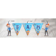 Flag banner Blippi bunting flag/
