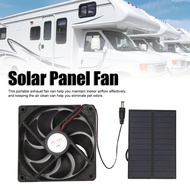 Solar Panel Fan, Monocrystalline Silicon Outdoor Solar Panel Fan Kit for Campers