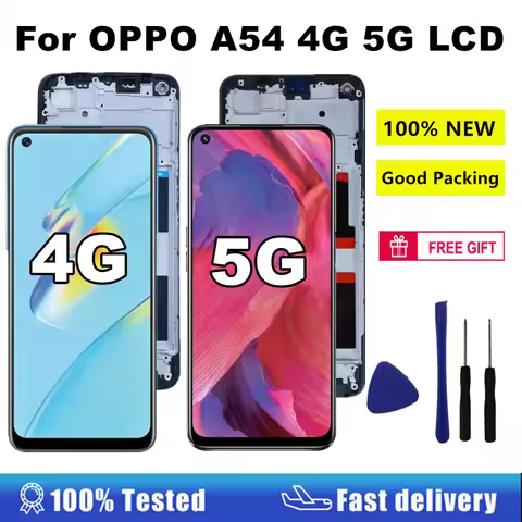 Pantalla LCD For Oppo A54 4G 5G LCD Display Touch Screen Digitizer Assembly Replacement Parts For A5