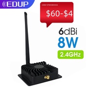 EDUP 8W 2.4Ghz Wifi Power Amplifier Extender 5.8Ghz 5W Signal Booster Wireless Range Repeater For Wi-Fi Router SMA Port Antenna
