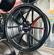 ล้อแม็กมือสอง ขอบ18 LENSO 95G (แท้) 18X8.5 5H114.3 ET+33 สีดำ🔺 ราคา1 วง(ขายยกชุด4วง)✅ สีเดิมสภาพดีไม