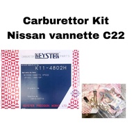 Carburetor Repair Kit - Nissan Vannette C22 - Keyster