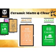 Ceramic Matte Clear Samsung Tablet A8 10.5' Full Cover Tempered Glass Screen Protector