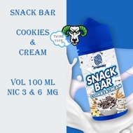 Liquid Snack Bar Cookies & Cream SnackBar Cookies And Cream Authentic