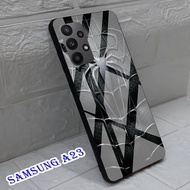 Softcase Glass Kaca SAMSUNG A23 - Casing hp SAMSUNG A23 [ S16 ].
