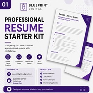 Industrial Engineer ATS Resume Template (Clean Professional CV – Fully Editable Canva Design)