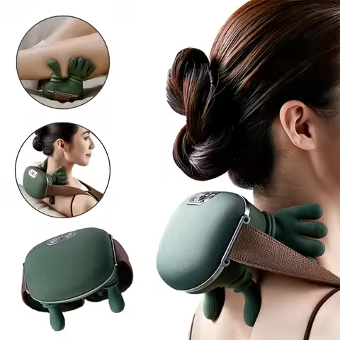 New shoulder and neck massager, neck massager, fully automatic charging finger press hand massager (
