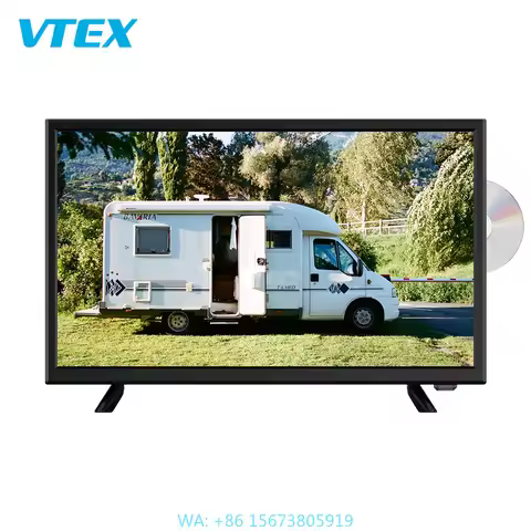 24 Inch Smart TV LED 12v DC Solar TV LCD HD Screen Panel Android DVD Television
