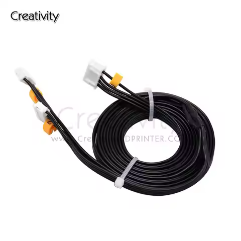 3D Printer Double Z-Axis Stepper Motor Cable 1.5M for CR10 Ender3 3D Printer Z-Axis Stepper Motor Ca