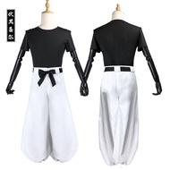 COOL Jujutsu Kaisen Fushiguro Toji Cosplay Top Pants Costume Set Anime Uniform Suit Halloween Party