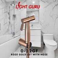 G.Ferretti Bidet Spray Black/Stainless Steel/Rose Gold