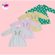 Blouse Kids Girls Cotton, Blouse Budak sedondon, Blouse cotton kanak-kanak perempuan, Baju Jalan Sul