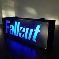 Fallout Logo LED Light Box - LED - Fallout - Night Light / Lamp / Lightbox