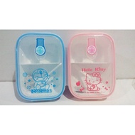 LUNCH BOX LUNCH BOX DRAEMON/ HLO KTTY/ LUNCH BOX/ 2-COMPANIMENT/