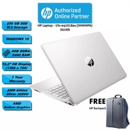 New Laptop HP 15s-eq1017AU (Pale Gold) / 15s-eq1018AU (Natural Silver) 1 Year Warranty