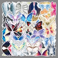 50pcs Fairy Wings Stationery Box Stickers Anime Stickers Waterproof Stickers Luggage Stickers Water Bottle Stickers Guitar Stickers Graffiti Stickers