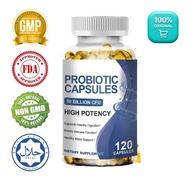 Probiotic Capsules 50 Billion CFU with Prebiotics & Digestive Enzymes Promote Digestive