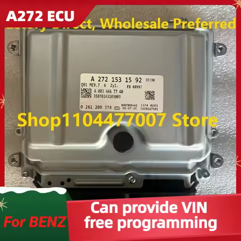 For Benz ECU A272 A2721531592/A2721536979/A2729002100 Electronic Control Unit ME9.7 A2721531779/A272