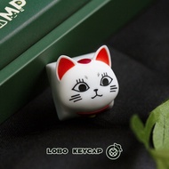 wireless keyboard mechanical keyboard keyboard wireless Cowardly~High-Speed Granny Cat Cute Two-Dime