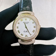 Rolex Rolex/Rolex 18K Gold Back Diamond English Watch Men Women Watch 36mm Rolex