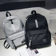 Beg Galas Lelaki Beg Galas Belakang Canvas School Bag Casual B Backpack B Beg Sekolah