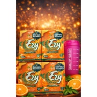 EZY ORANGE DETOX EZY EDISI RAYA 4 KOTAK PERCUMA 1 BOTOL AYSHA ALAM VIRAL POSTAGE HARI HARI KURUS FAT