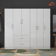 ARISE 7X8FT WARDROBE WITH SHELF / almari baju /kabinet baju / almari baju budak /wardrobe clothes