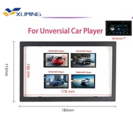 2 Din Car Radio Frame 7 Inch Universal Player Multimedia Plastic Framework For 7010b 7012b 7080b 701