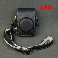 SGLL20E4 PU Case Cover Bag for ZV1 RX100 II III IV V VI VII Canon PowerShot SX710 SX720 SX730 SX740