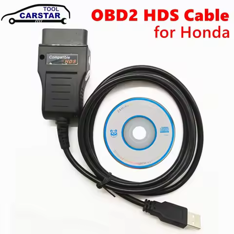 Newest HDS for Honda Diagnostic Cable HDS OBD2 Scanner Diagnostic Interface Active Tests Multi-Langu