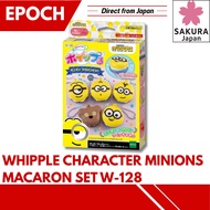 Whipple Character Minions Macaron Set W-128, Ages 8+, Decorating Pastry-Making Toy by Whipple (Epoch