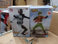 BANPRESTO   Bandai Spirits 英雄勇像  假面騎士W 牙獠王牌（Fang Joker）& 假面騎士Skyrider（天空騎士 / 新假面騎士）(2款不散)