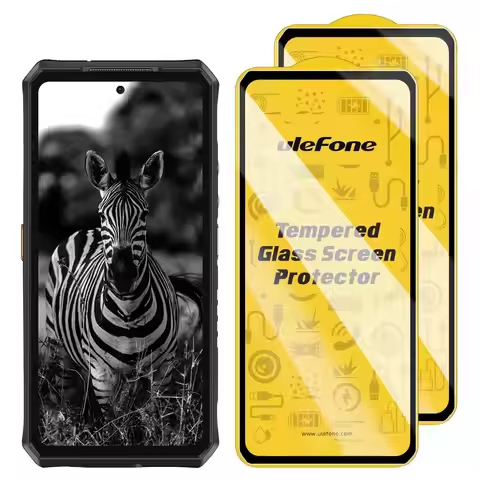 For Ulefone Armor 28 Ultra / Armor 28 Pro 2pcs / Pack Ulefone 9H HD Anti Fingerprint Tempered Glass