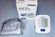 日本製 HEM-8712 OMRON 歐姆龍 手臂式 電子血壓計 Blood Pressure Monitor