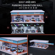 [訂購] 1∶64 場景 GULF 🈶燈 簡易拼裝場景