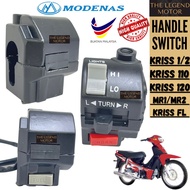 KRISS110 KRISS 1 2 KRISS100 MR1 MR2 KRISS FL Handle Switch Left Right Kiri Kanan Suis Signal High Lo