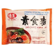 VE WONG Oriental Instant Noodles Soup - Mi Cha 味王素食面（5*85g )