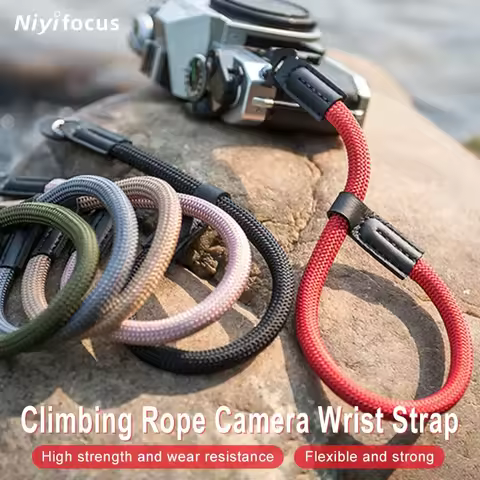 Camera Wrist Strap Hand Climbing Rope Woven Portable Universal for Sony Nikon Canon Fuji Pentax Olym