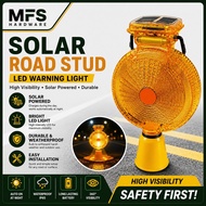 Solar LED Warning Light Traffic Safety Flashing Road Construction Barricade Lamp /lampu jalan / lamp