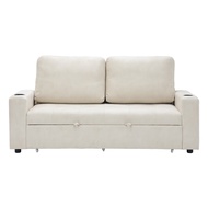 SB Design Square SB DESIGN SQUARE โซฟาเบด 3 ที่นั่ง รุ่น Reindeer - PET สีครีม (189x100x91 ซม.)