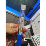 Medical Thermometer Mercury Glass Thermometer Thick Gauge Stick Gauge Scale Underarm Large Thick