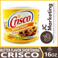 ۩◙✑Crisco Butter Flavor Shortening 16oz can use to make your cakes moist, pie crusts flaky, and cook